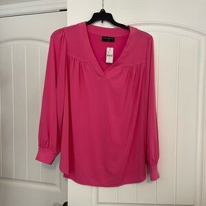 Lane Bryant Pink Blouse